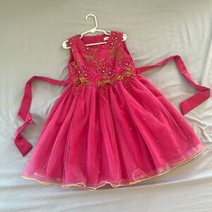 Special Occasion Pink Dress Toddler 5T-6T